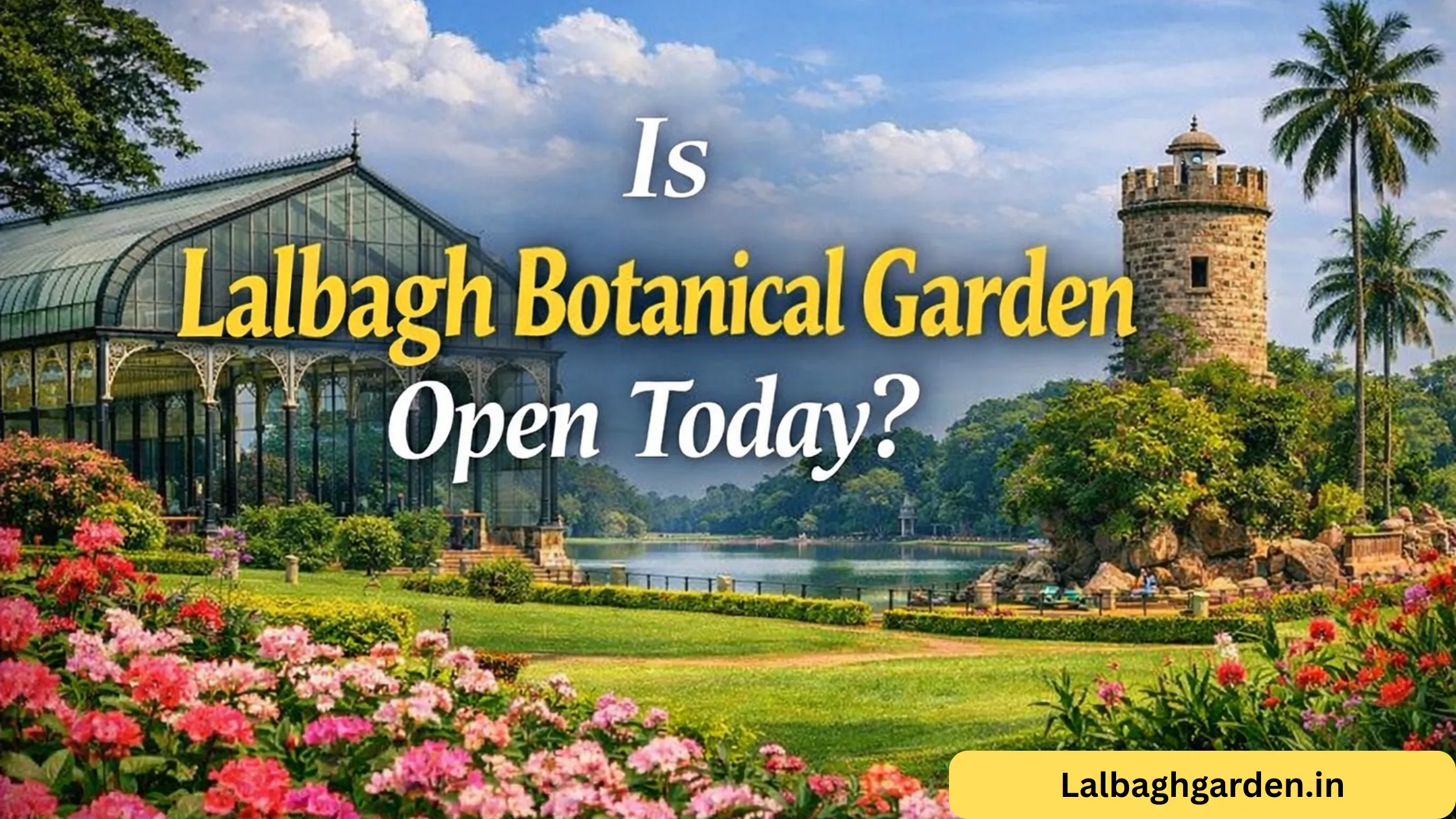 is lalbagh botanical garden open today
