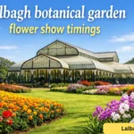 lalbagh botanical garden flower show timings