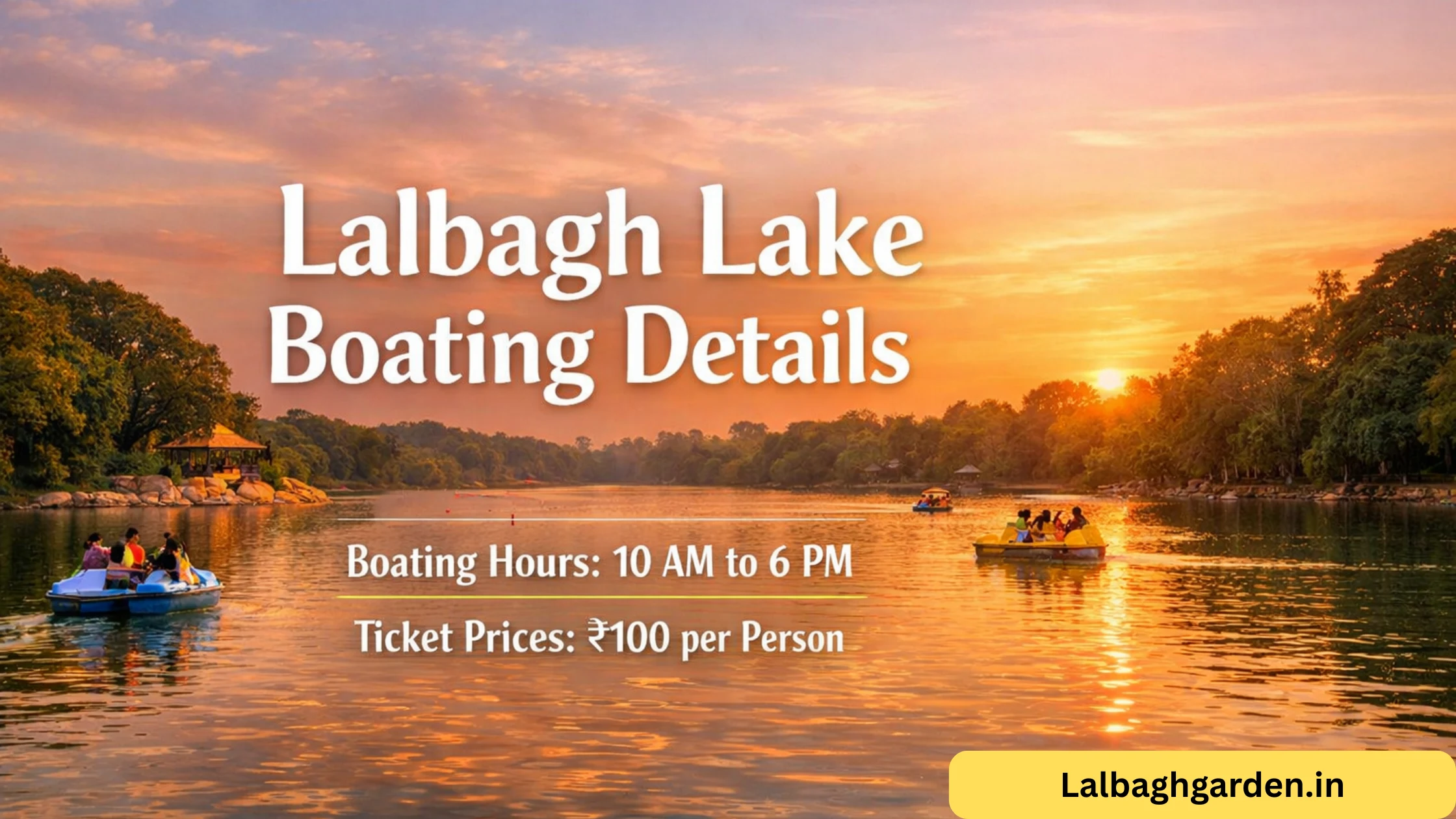 lalbagh lake boating details