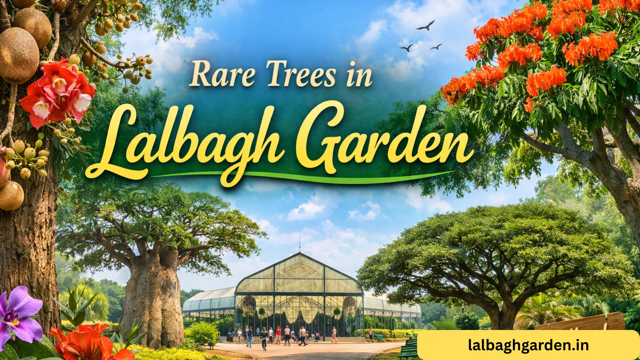 Rare Trees in Lalbagh